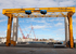 Metal parts for gantry cranes