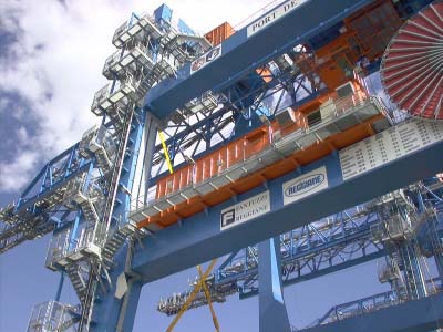 Marine crane parts